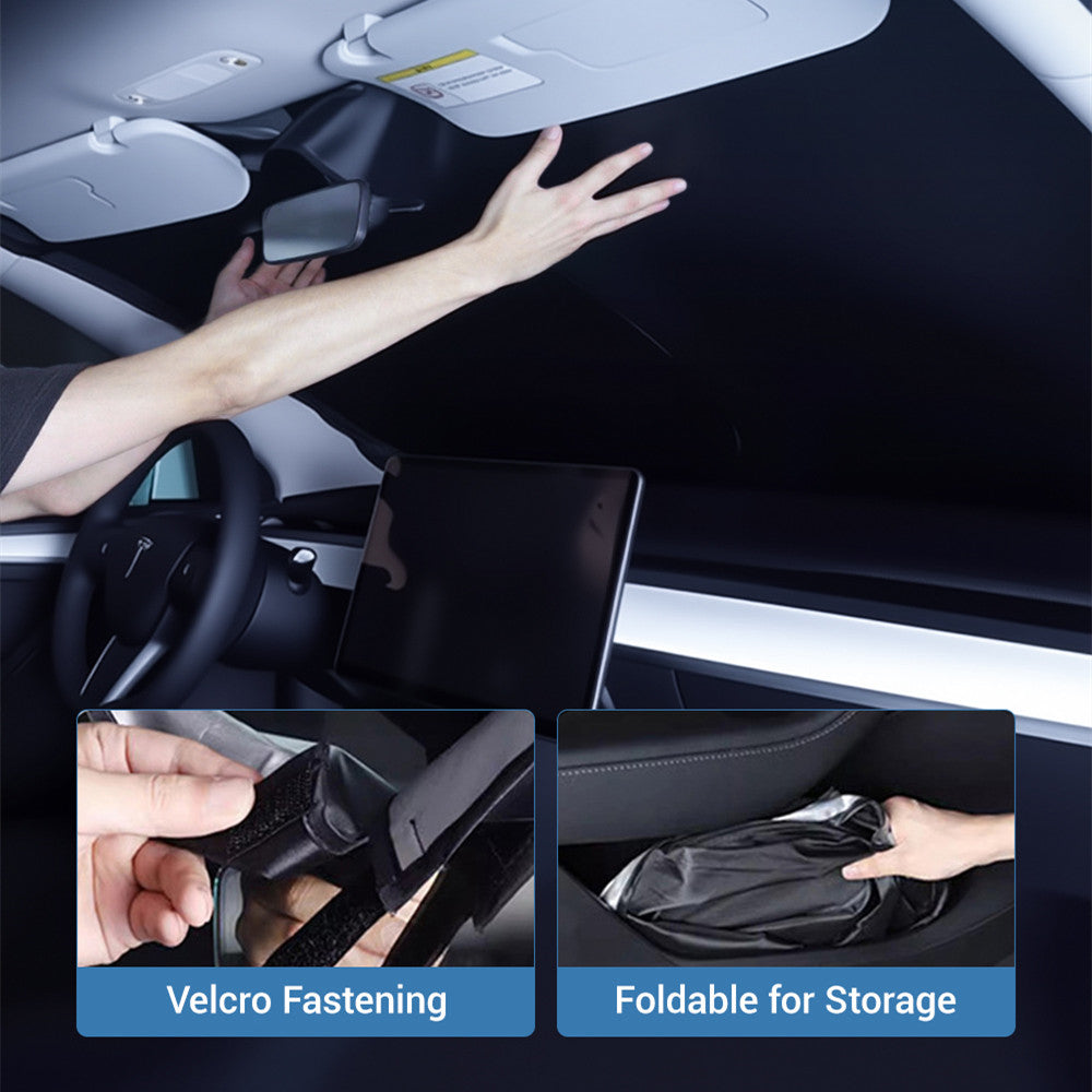 Premium Car Windshield Sun Shade – UV Protection, Keeps Interior Cool