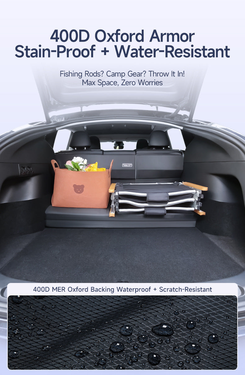 Inflatable Camping Mattress for Tesla Model Y Juniper - with Electric Pump