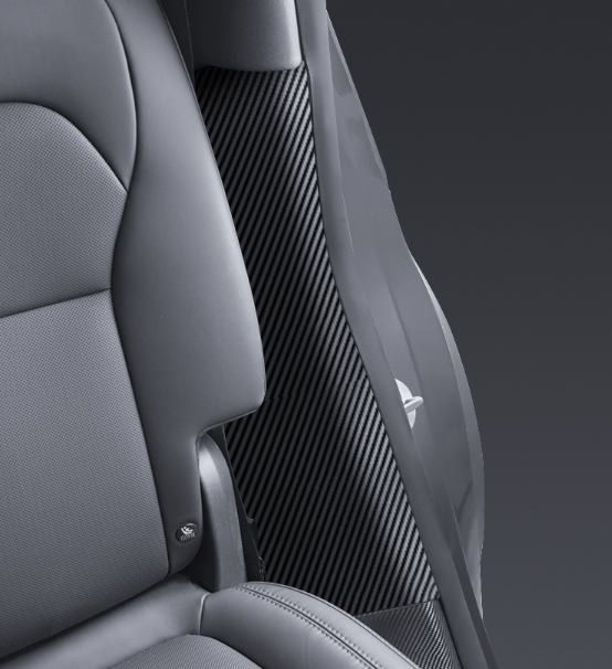 Inner Door Sill Protectors for Tesla Model Y Juniper – Carbon Fiber Style ABS Interior Door Threshold Guards
