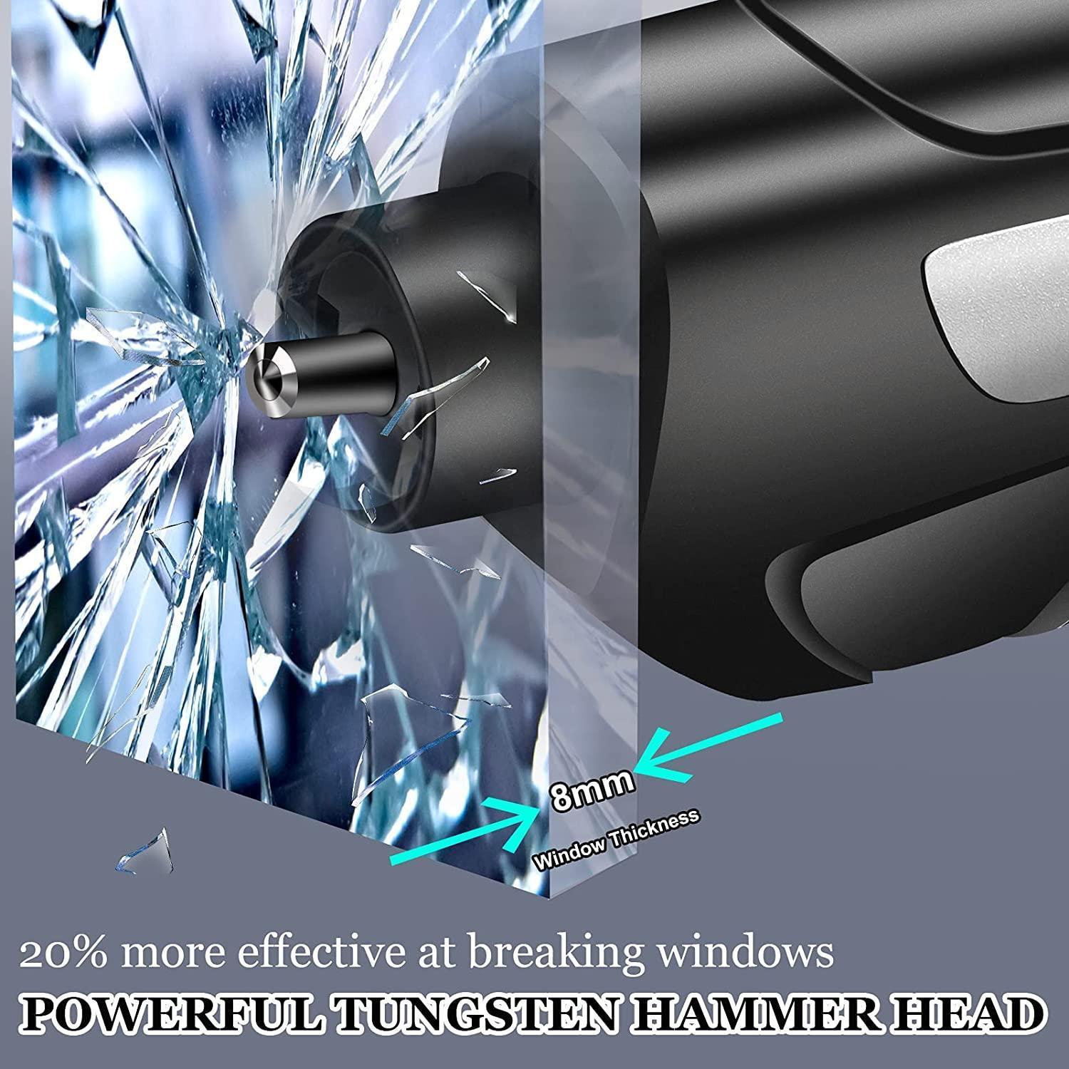 Vehicle Safety Hammer 3 in 1