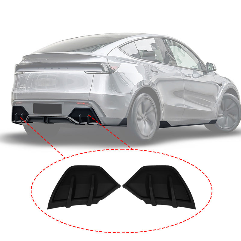 Tesla Model Y Refresh Rear Lip Spoiler, No-Drill Trunk Diffuser