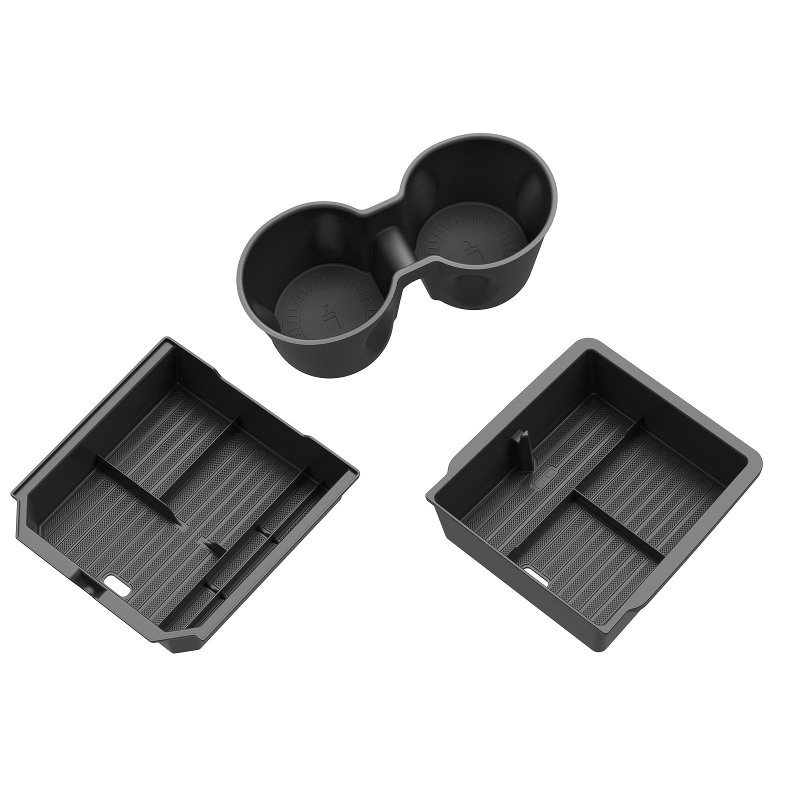 3PCS  Center Console & Cup Holder Kit |Tesla Model 3 Highland/Y Organizer