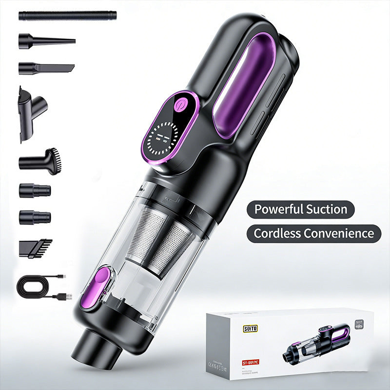 Portable Cordless Car Vacuum Cleaner – High-Power Handheld Mini Vacuum for Car & Home