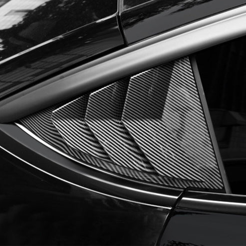 Model Y rear window louver trim | 3 finishes | 2-pack