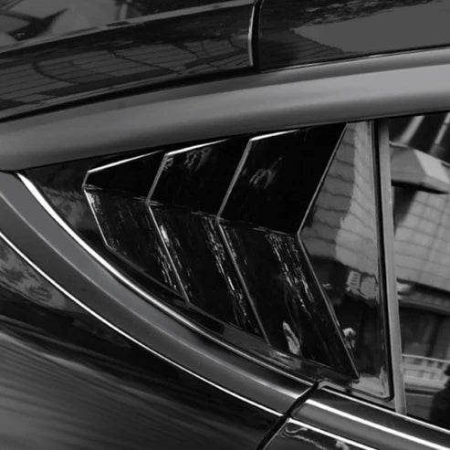 Model Y rear window louver trim | 3 finishes | 2-pack