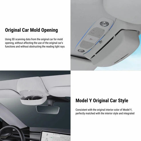 Sunglass Holder Storage Clip for Model Y