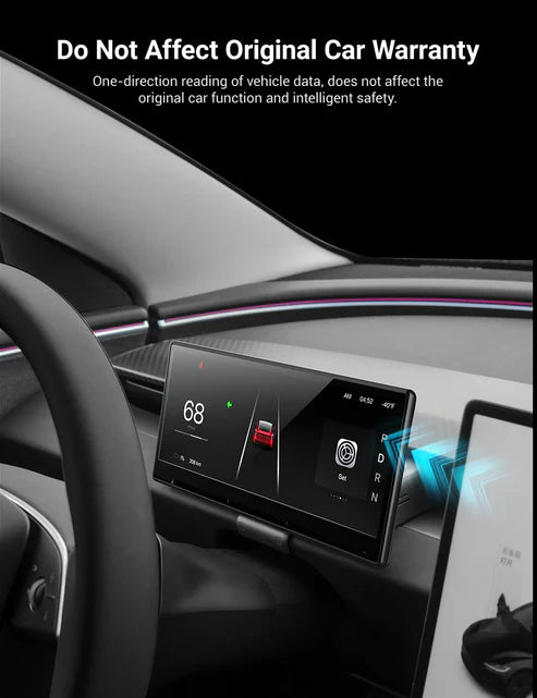 Dashboard Instrument Cluster Display with CarPlay / Android Auto for Tesla Model 3 Highland & Model Y Juniper