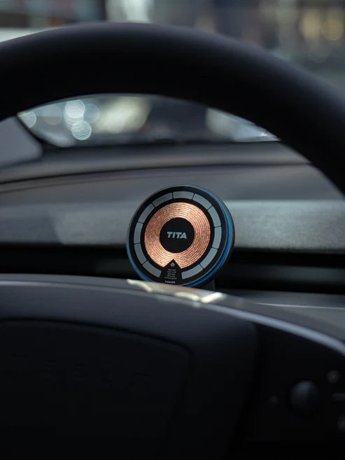 TITA Dashboard Mount for Tesla Model Y Juniper – Air Gauge Pro Triple Display Holder