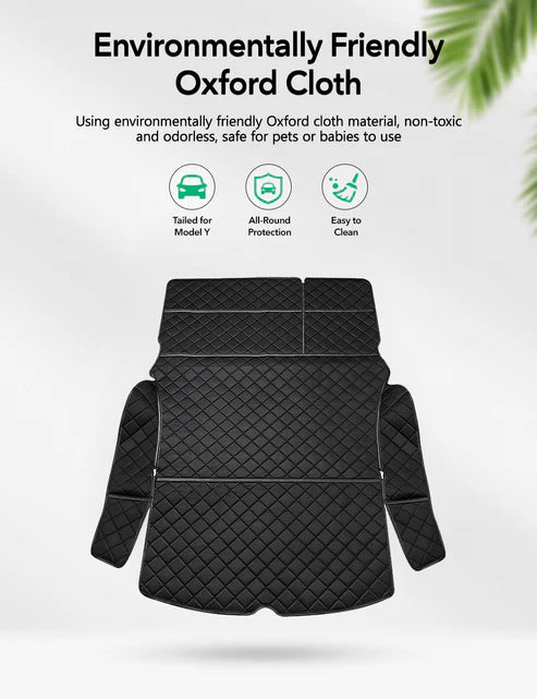 Trunk Mat Waterproof Car Dog Cover for Model Y