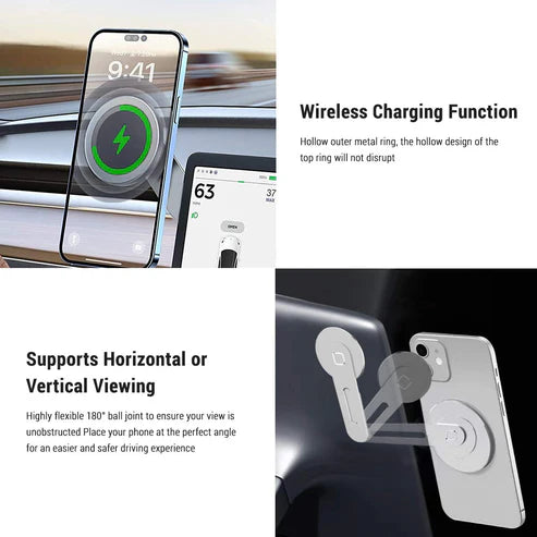 Wireless Magsafe Mount for Tesla Model